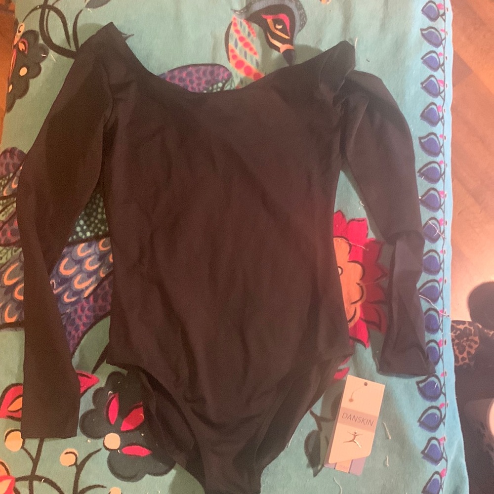 Danskin bodysuit leotard